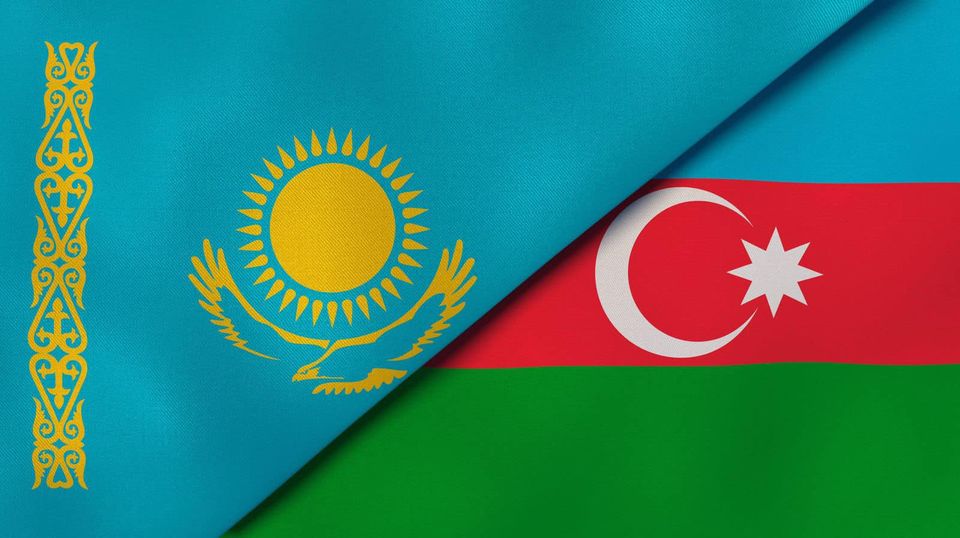 Қазақстан мен Әзербайжан президенттері Сиань қаласынан Апшеронға контейнерлі пойыздың келуіне орай ұйымдастырылған салтанатты шараға қатысты