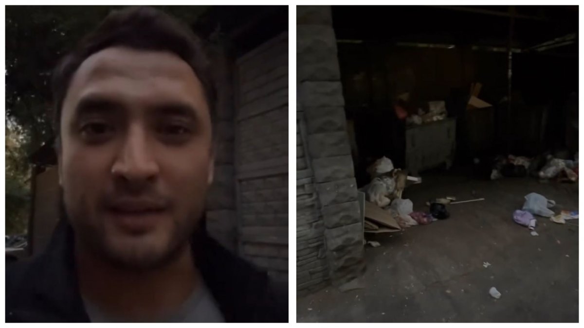 «Ұят қайда?»: Актер Тәуекел Мүсілім тұрғындарды сынап тастады