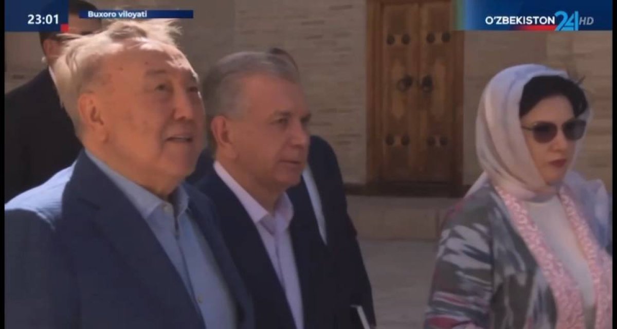 Назарбаев Бұхарада Өзбекстан президенті Мирзиеевпен кездесті
