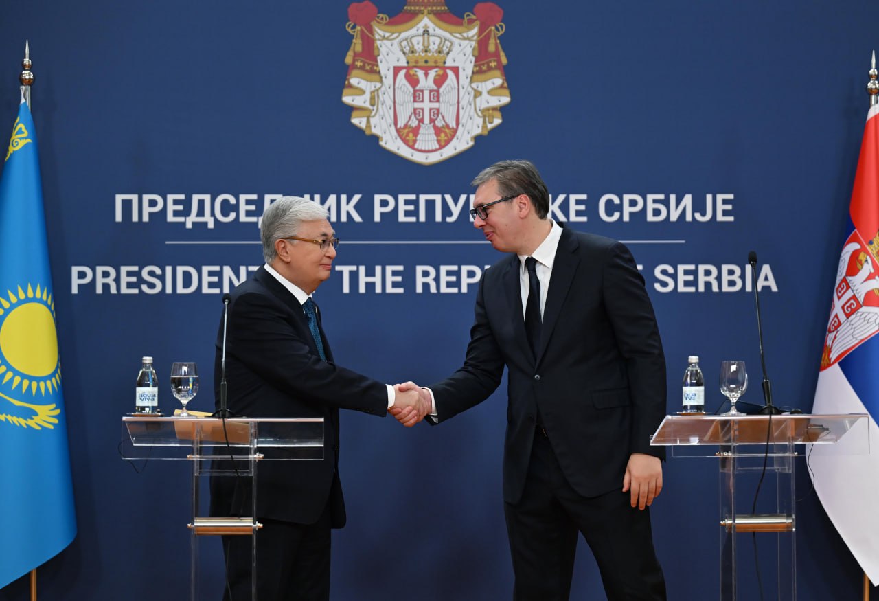 Тоқаев Сербия Президентімен кеңейтілген құрамда келіссөз жүргізді