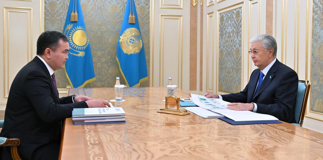 Тоқаев Астана қаласының әкімін қабылдады