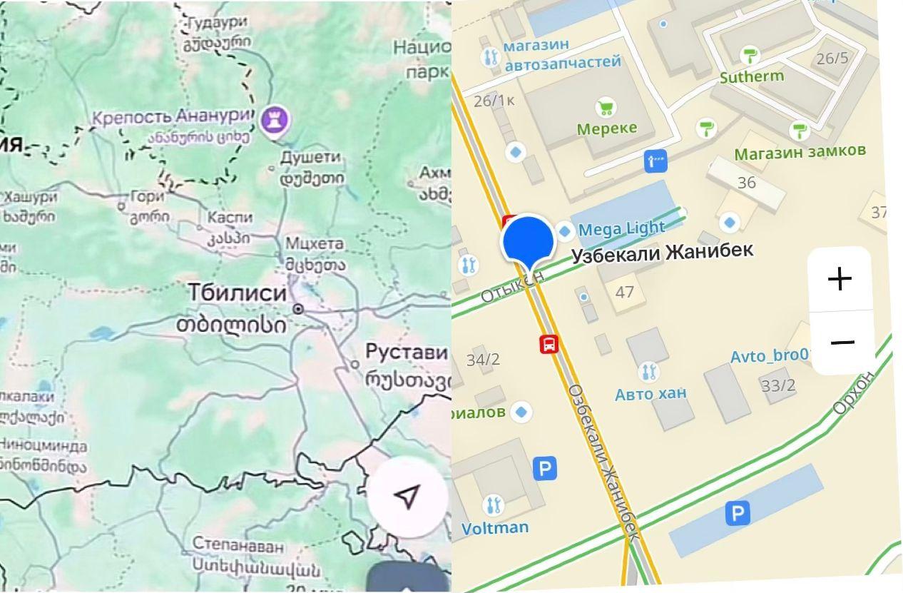Неге Қазақстанда 2Gis қосымшасында атаулар тек орыс тілінде, ал басқа елдерде жергілікті тілде жазылады?