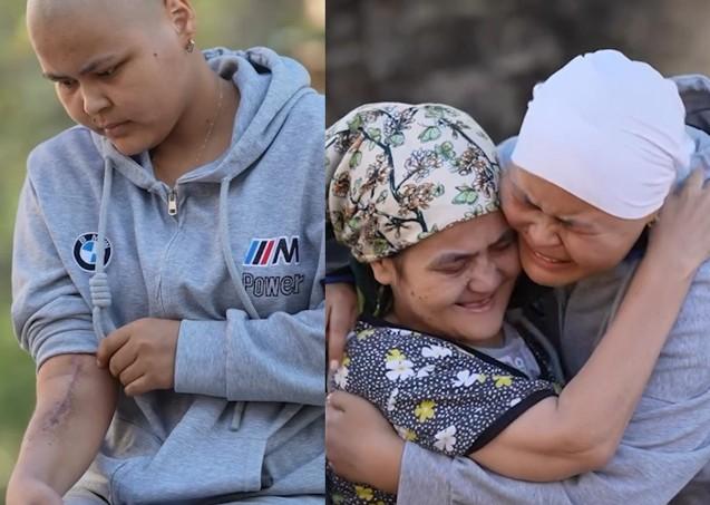 Бетперде киген жігіт онкологиялық науқасқа пәтер әперіп, емделуге жіберді (ВИДЕО)