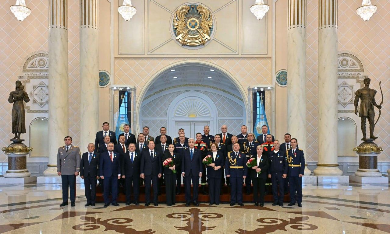 Токаев құтқарушыларды кәсіби мерекесімен құттықтады