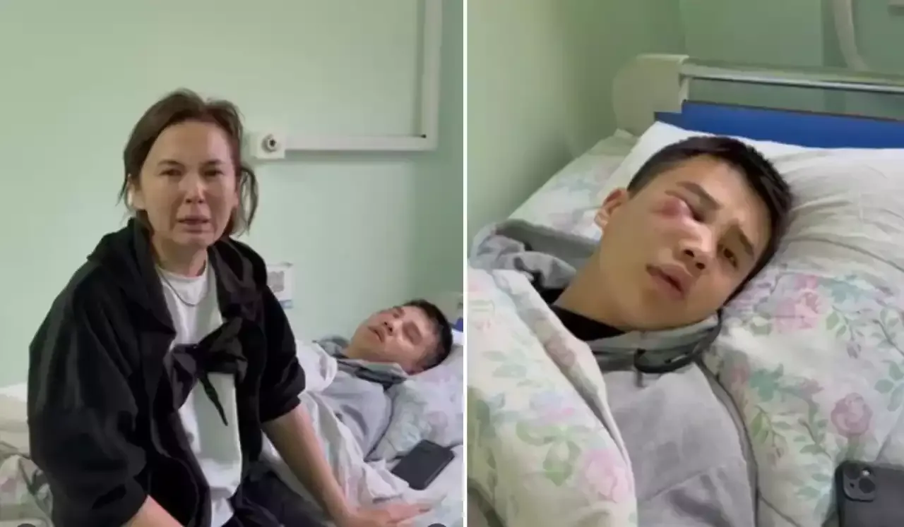 Алматыда бір топ ер адам 18 жастағы жігітті ұрып кетті