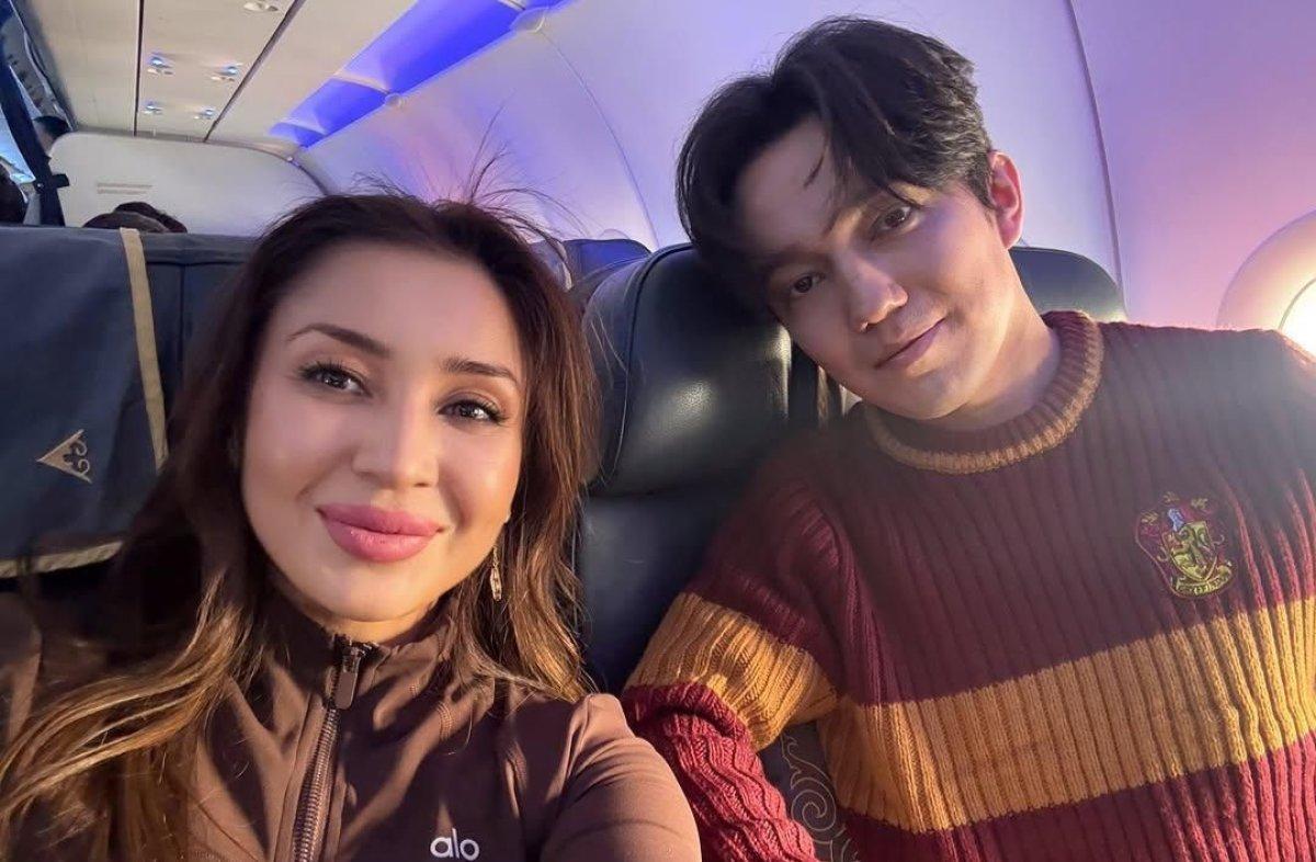 «Күзетсіз, понтсыз»: Димашпен бірге ұшқан әйел таң қалды