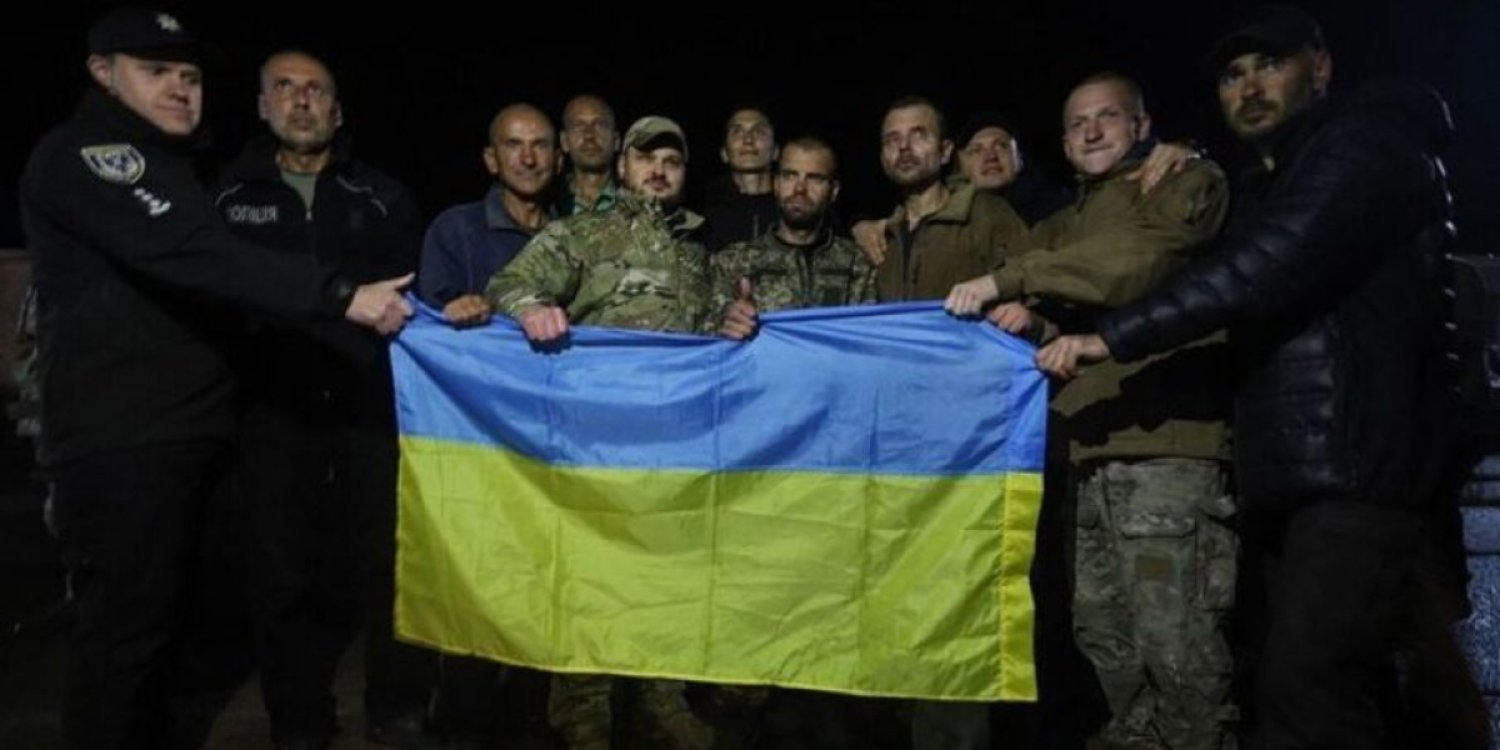 Украина Ресей тұтқынынан 215 адамды қайтарып алды