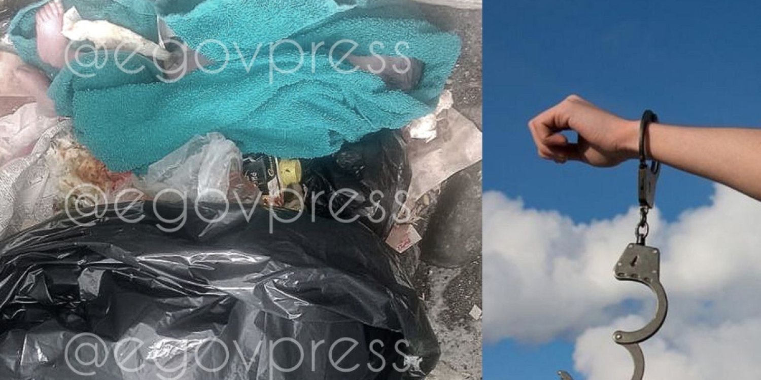 Семейде жаңа туылған қыз баланың денесін қоқысқа тастаған күдіктілер үйге жіберілді