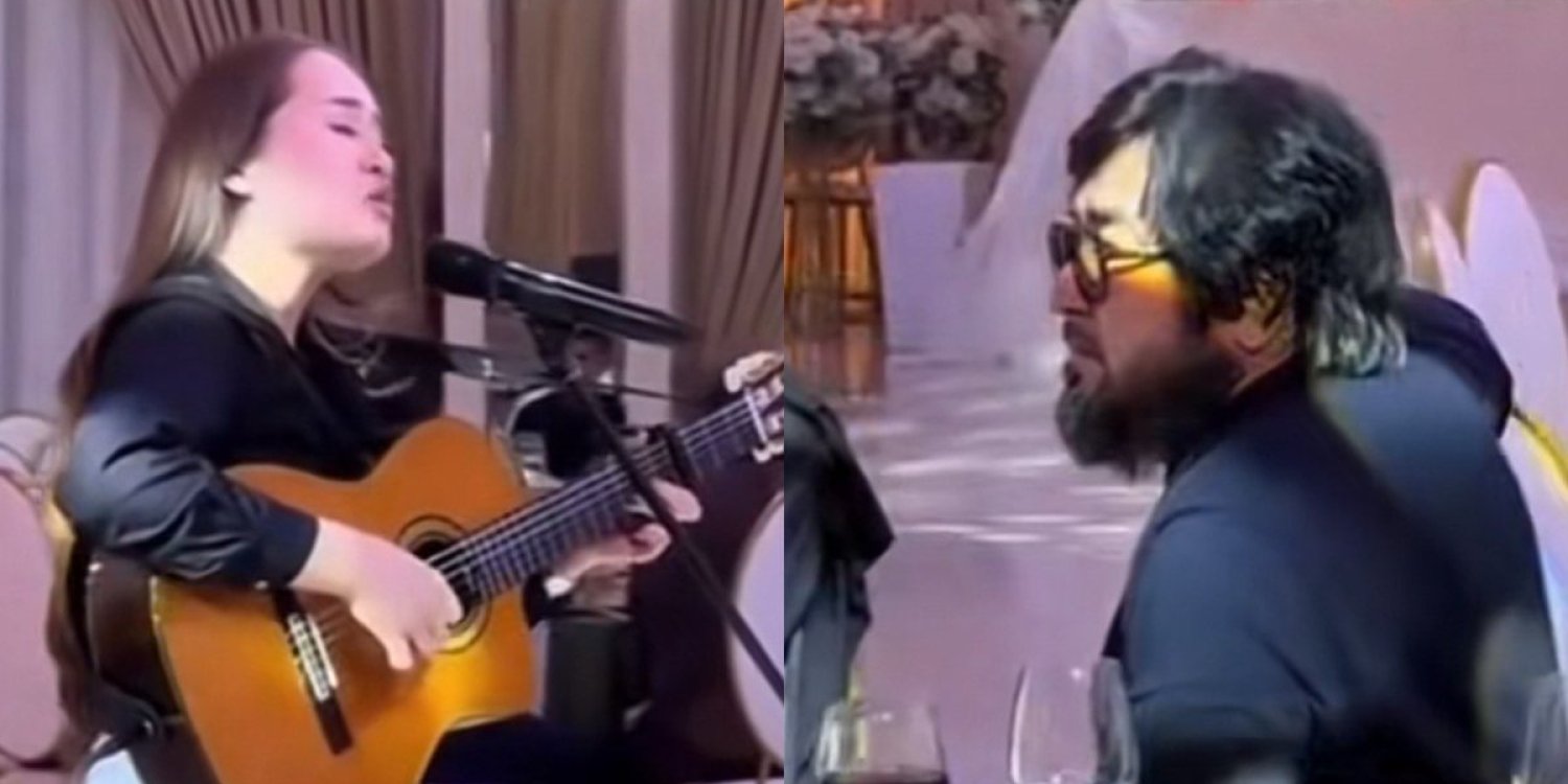 "Қасында жұбайы отыр": Бекболат Тілеуханның жас қызға телмірген видеосы тарады