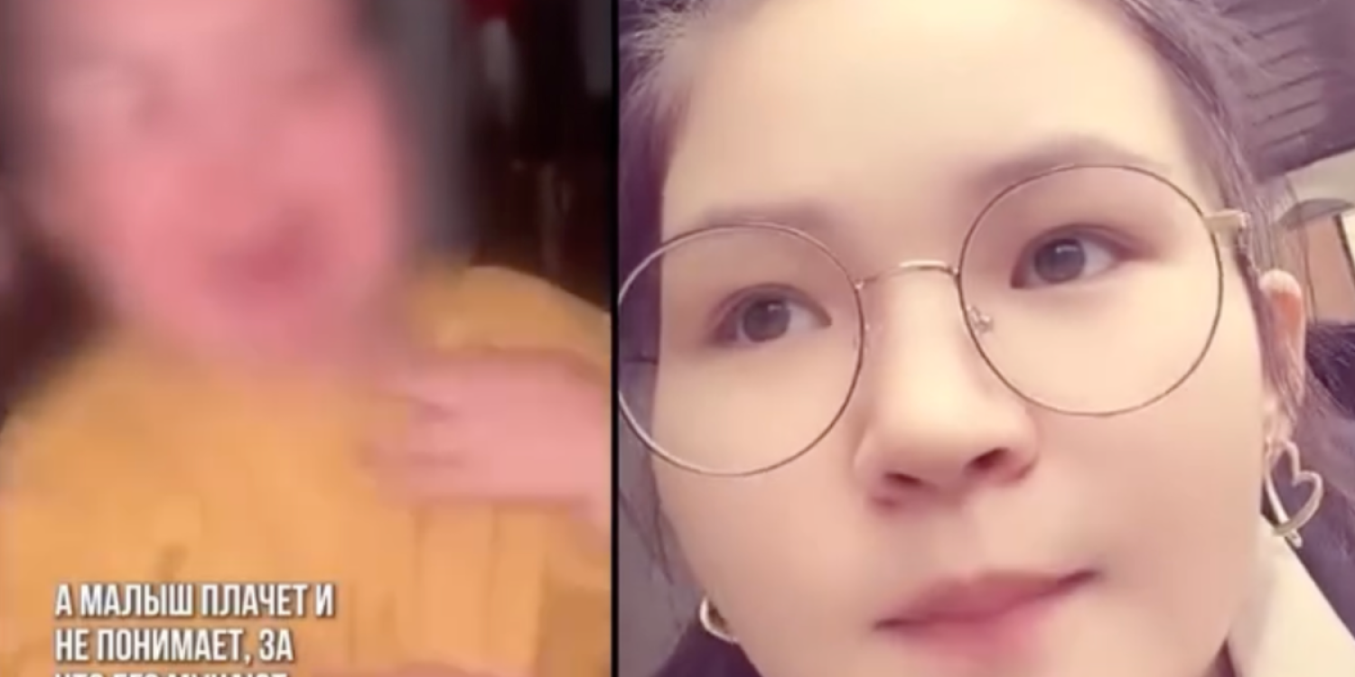 "Бәрінен таяқ жедім": Таразда баласын ұрған әйел шындығын айтты