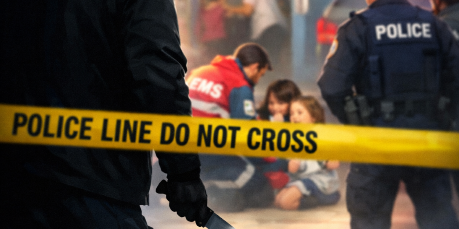 Пышақ ұстаған ер адам балабақшаға басып кірді