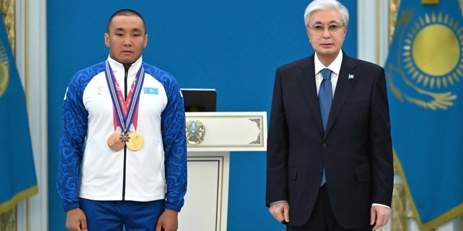 Ербол Хамитов удостоен ордена за успехи на Паралимпиаде