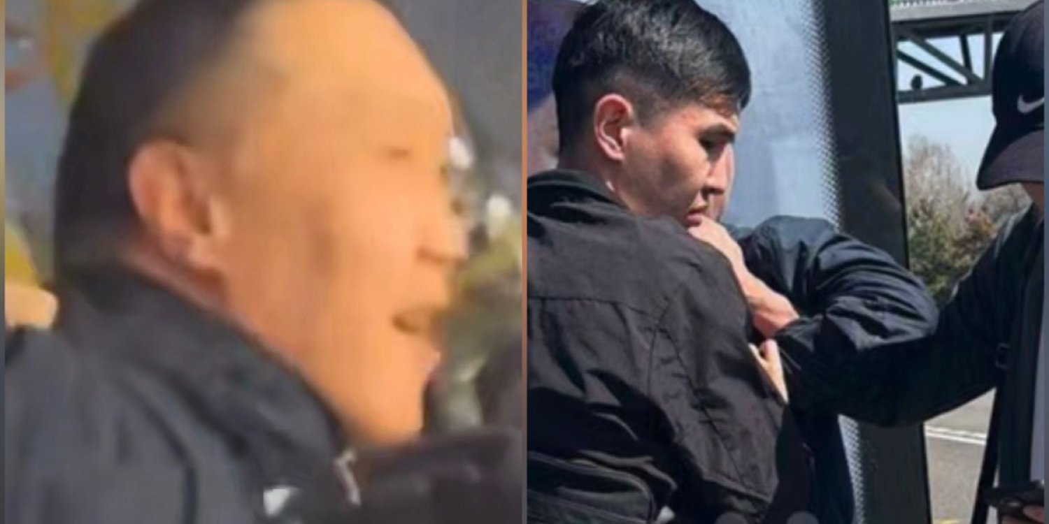 Алматыда автобуста қызды күштеп мойынан сүйгісі келген ер адам ұсталды (ВИДЕО)