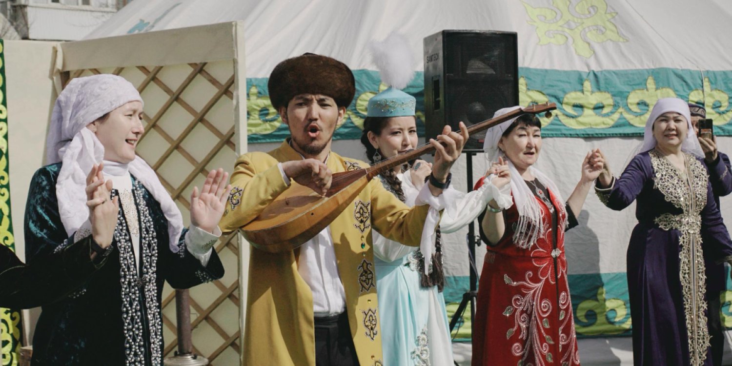 Компания Казахмыс организовала этноаул к празднику Наурыз