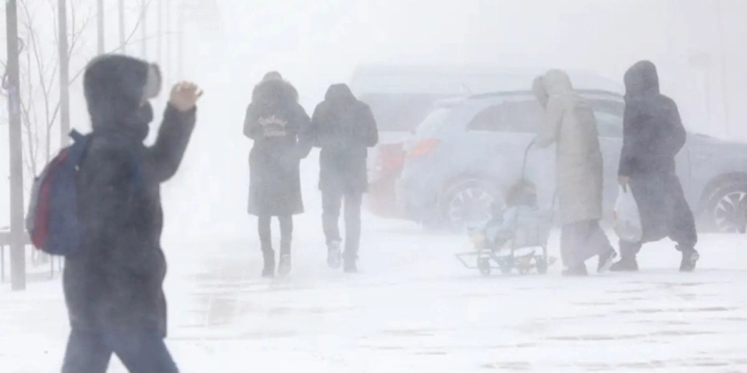 В Казахстане ожидаются снег и усиление ветра