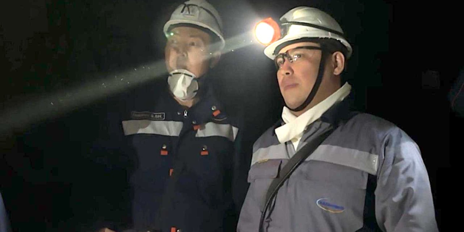 МЧС и руководство Казахмыса проверили безопасность на руднике Жомарт