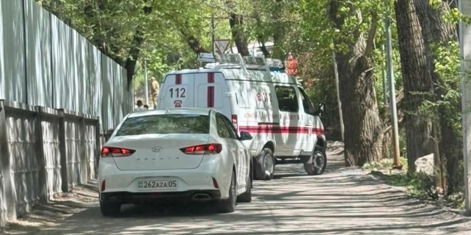 «Тежегіші істен шықты ма?»: Алматыда жүк көлігі аударылып, жүргізуші қаза тапты 