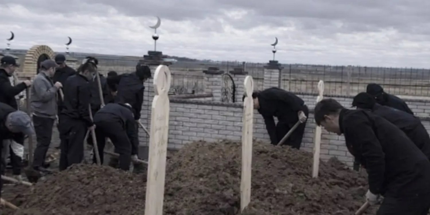 Астанадағы өрттен қаза тапқан үш баланы әкесі жер қойнына тапсырды