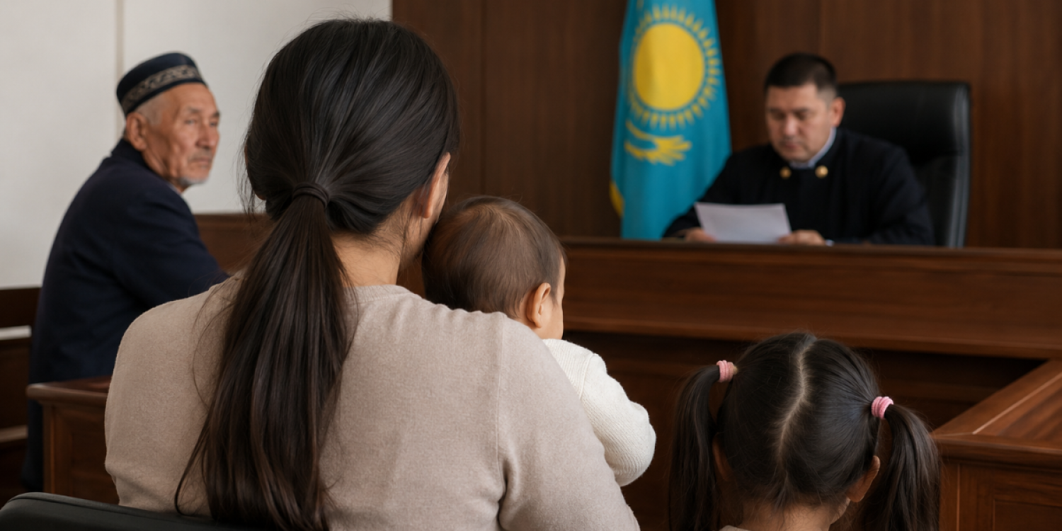 Коттеджі мен көлігі бар зейнеткер екі баласы бар жалғызбасты қызынан алимент талап еткен