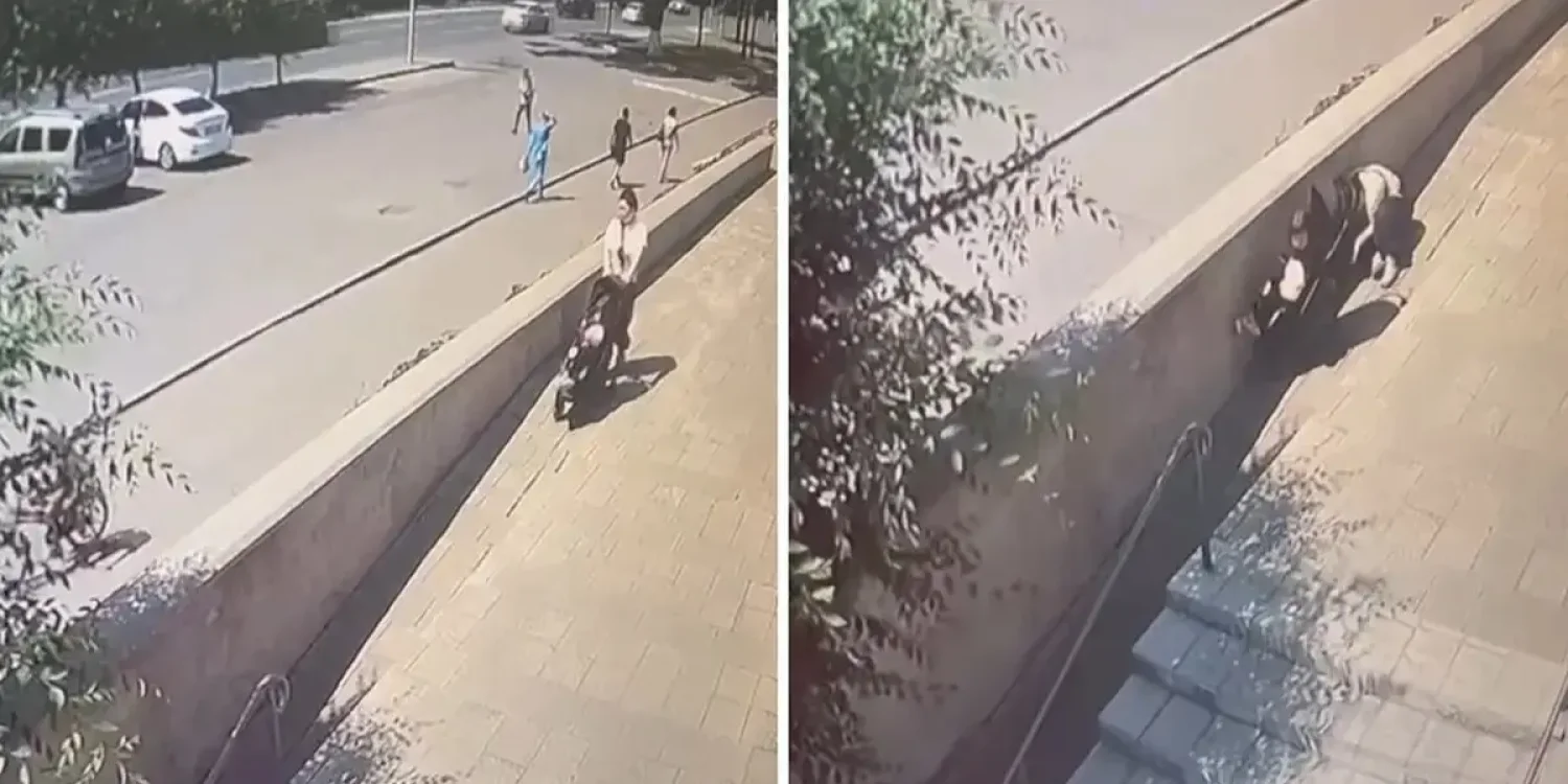 Павлодарда жоғарыдан лақтырылған мұз кесегі әйелдің басына түсті: ол қан-жоса болып ауыр жарақат алды