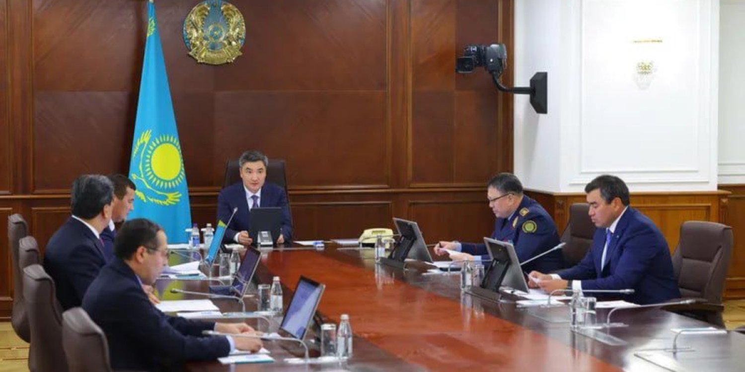 Бектенов су тасқыны мен сел қаупі бойынша шұғыл тапсырма берді