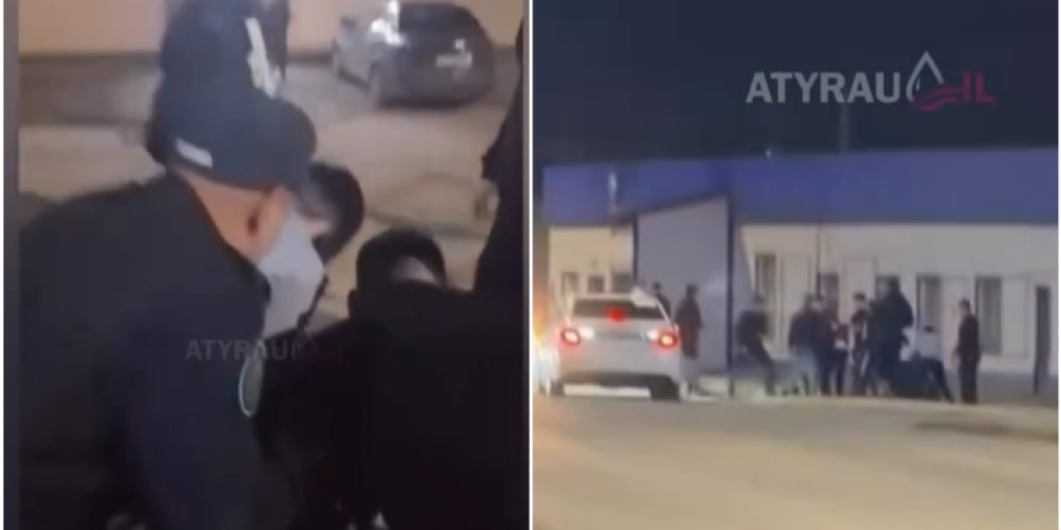 Атырауда полицейлерді сабағандар сотталып кетті