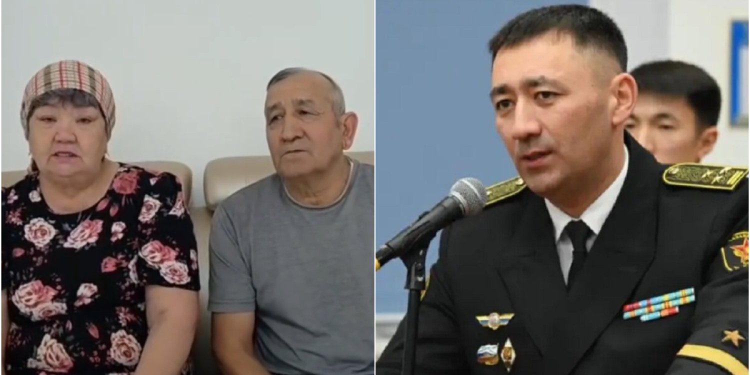 «Екі ұлымыздан айырылдық»: Каспийдегі сұмдықтан соң ұсталған қолбасшының ата-анасы президентке үндеу жасады