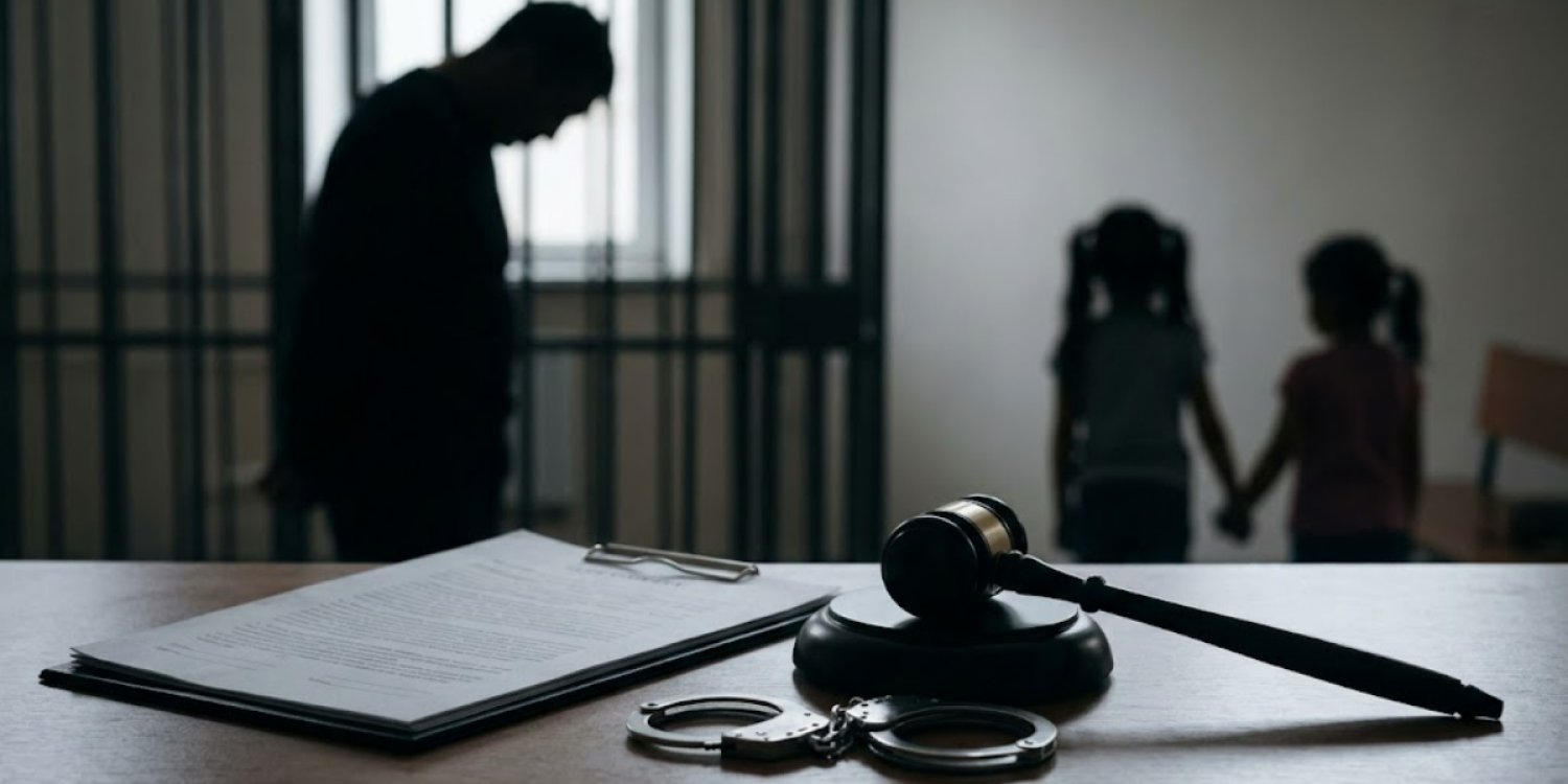 Павлодарда апалы-сіңлілі екі баланы зорлап, ВИЧ жұқтырған ер адам сотталды
